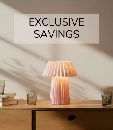 Luzes premium com desconto exclusivo para a primavera